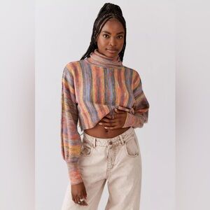 UO Finley Cropped Turtleneck